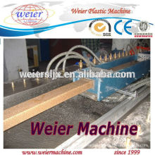 WPC PE PVC door board and profile making machine line